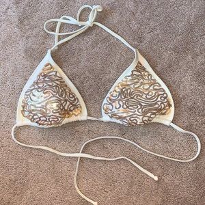 Xhilaration Sparkly Bathing Suit Top Size Medium